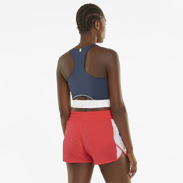 Run Graphic Woven 3" Women's Regular Fit Running Shorts, Sunblaze, extralarge-AUS
